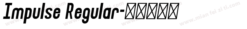 Impulse Regular字体转换